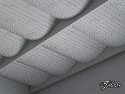 Ceiling 02 Low-poly 3D model
