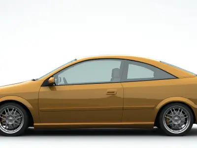 Astra G Coupe Bertone 3D model