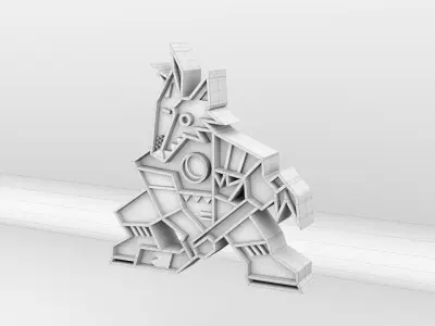 NHL Arizona Coyotes Team Logo 3D model