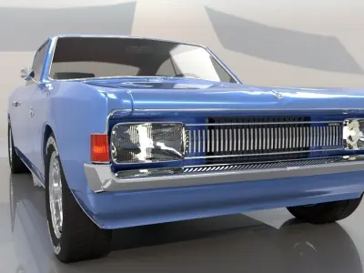 Opel Rekord SS Fiera 3D model