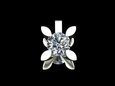 Diamond Necklace 3D print model