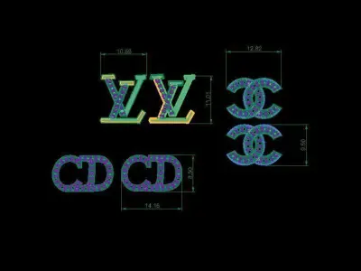 ERING  CD LV 3D print model