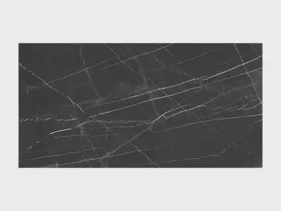 Black Marble Wall Tile 3D Model Texture