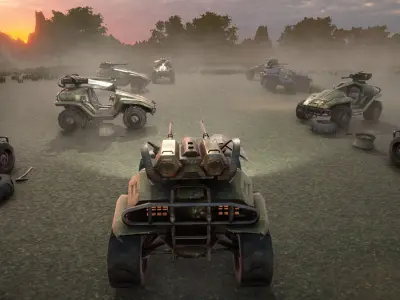 Viper Scout Low-poly 3D model