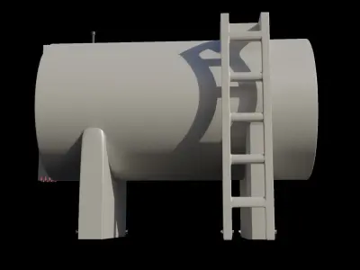 Fuel Tank Outdoor 3D model