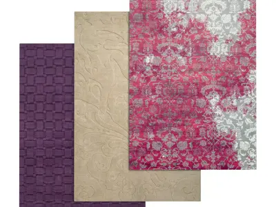 Rug Set 1026 3D model