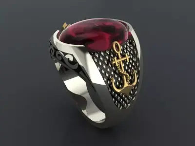 Men RiNG  EY014 3D print model