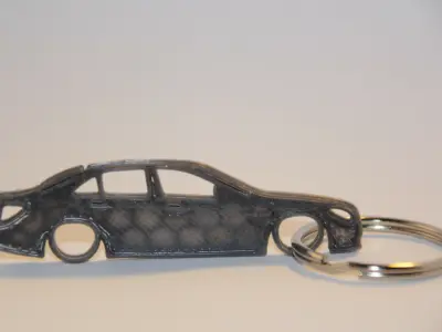 Mercedes-benz w204 3D print model