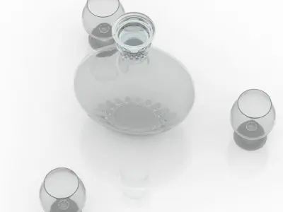 Decanter 05 3D model