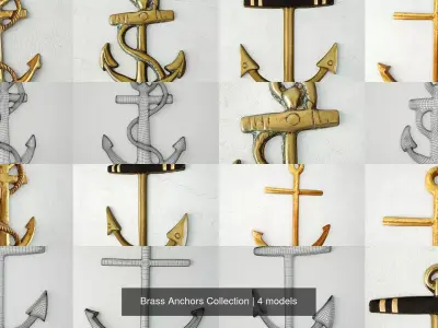 Brass Anchors Collection