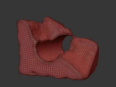 Ultra realistic Old Brick Scan 8k HD 3D model