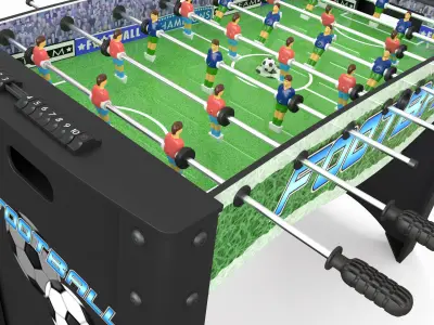 Football table  3D model