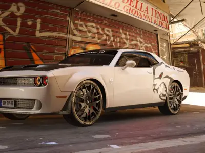 Dodge Challenger Hellcat Redeye 3D model