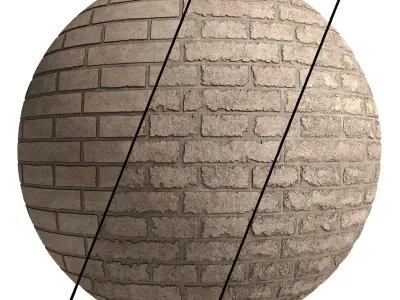 Materials 27- Brick Tiles Pbr-4k-Sbsar Texture