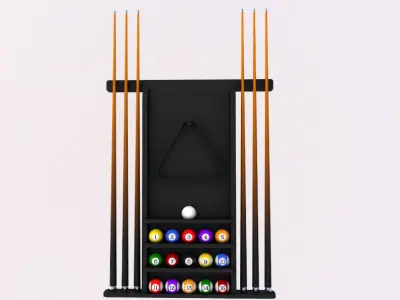 Billiard Table 3D model