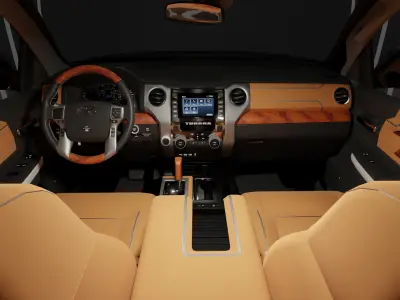 Toyota tundra 2020 1794 1 cab V2 3D model