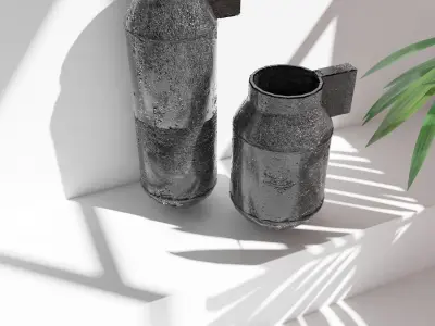 Vase minimal 3D model