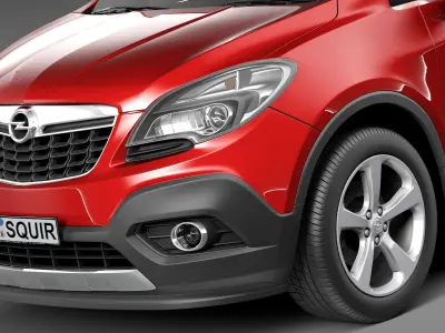 Opel Mokka 2013 3D model