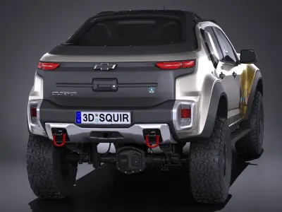 Chevrolet Colorado ZH2 CG 2017 3D model