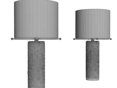 Humbert and Poyet Sorbet lamp Low-poly 3D model