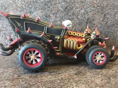 Road Rage RR-011 Mad Max style 3D printable models 3D print model