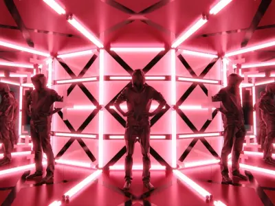 Cube Photo Opportunity 1 3D model