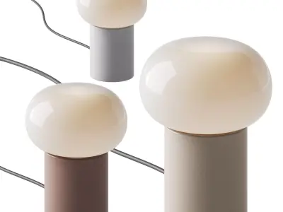 Kleine tafellamp Deany 3D model