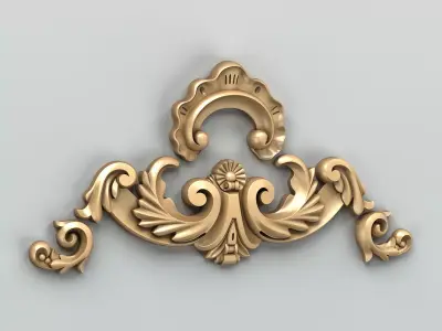 Corner decor 027 3D model