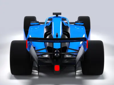 FX26 F1 2026 Car Concept 3D model