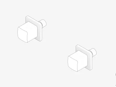 Wall Tap - Luxury - Rapid Low-poly 3D model