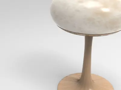 Puppa Table Lamp Low-poly 3D model