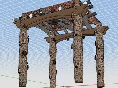 shade different cover Free 3D model