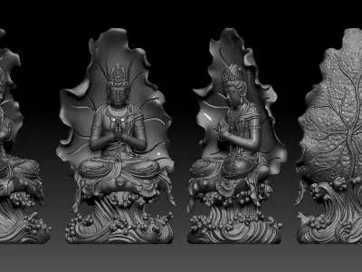Guanyin  3D print model