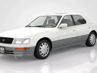 Toyota Celsior 1995 3D model