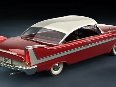 Sports Car  Low-poly 3D model