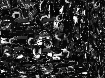 Inferno Cybercycle 3D Model Futuristic Racer Low-poly 3D model