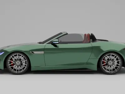 Jaguar F-Type 3D model