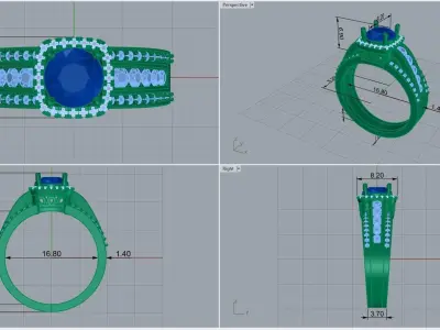 ring code 39 3D print model