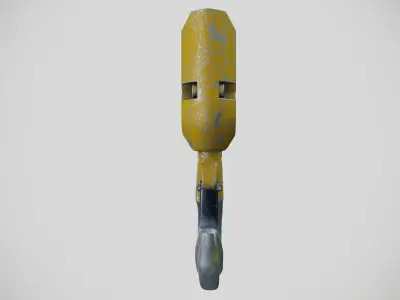 Industrial hook Low-poly 3D model by Asset-World
