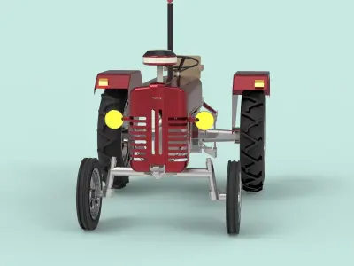 tractor 3D print model