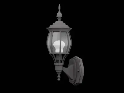 Wall Street Lamp 3D model