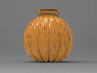 Sumpkin Vase Low-poly 3D model