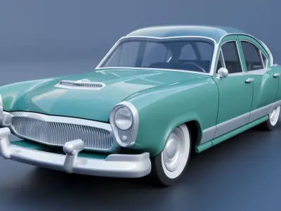 Kaiser Manhattan 1954 3D print model