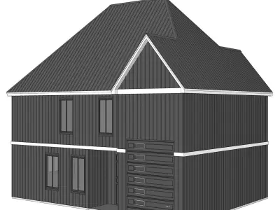 Carriage House 06 -Archimple LLC 3D model