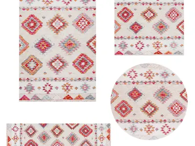 Rugs No 28 Low-poly 3D model