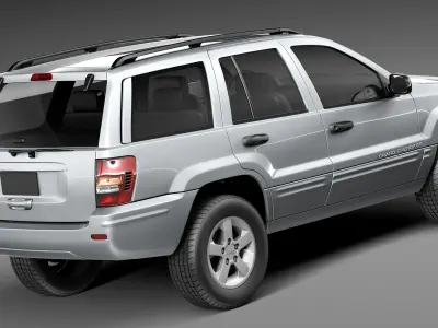 Jeep Grand Cherokee 1999-2005 3D model