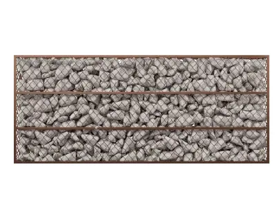 cage rock stone 3D model