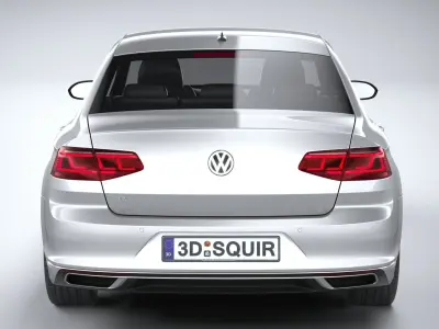 Volkswagen Passat GTE 2020 3D model