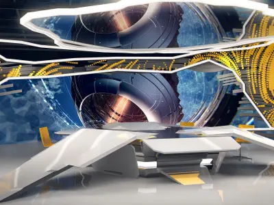 Virtual Studio 29 PBR Low-poly 3D model