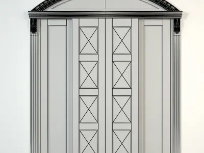 sliding door 3D model
